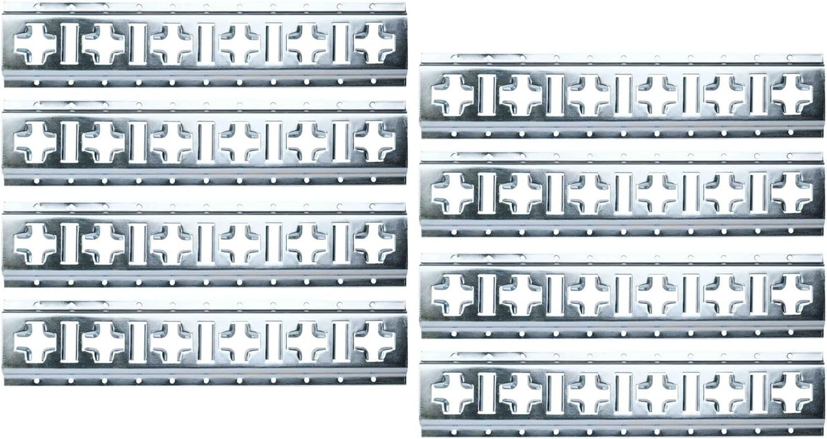 Galvanized 12 Gauge Steel E-Track Tie Down Rail, 4 Pack E5572