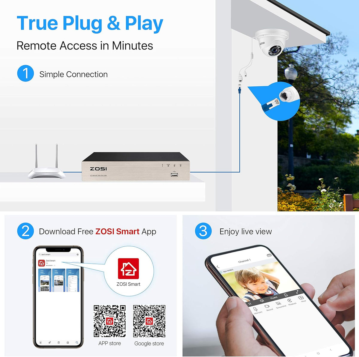 8CH 5MP PoE Security Camera System with 2TB HDD X56228