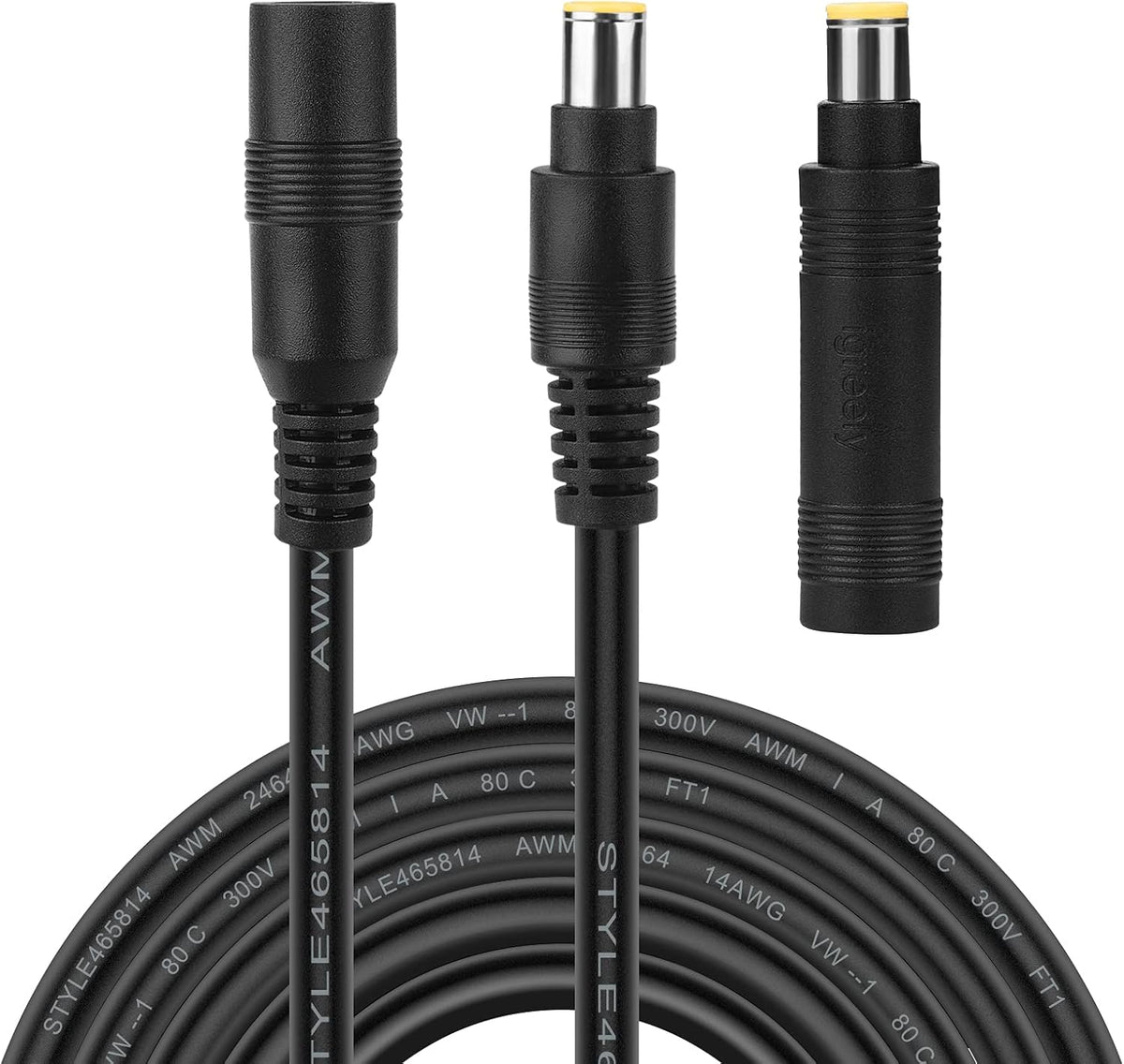8mm Extension Cable 20Ft 6M DC 8mm Cord 14AWG G351