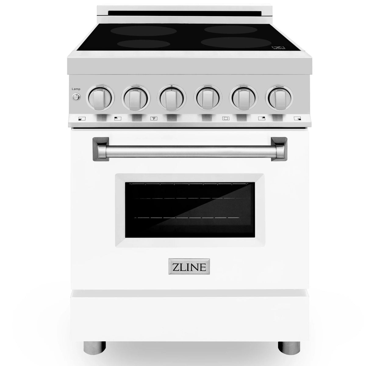 White Matte 4 Element Induction Range D32418