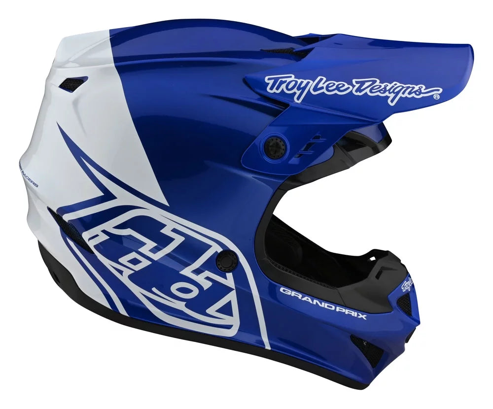Blue White Helmet T829