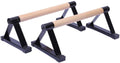 Pack of 2 Wooden Pushup Stands Bars for Yoga and Gymnastic Training R95347
