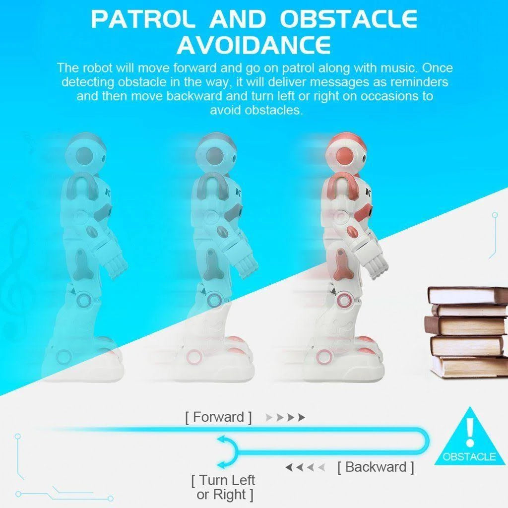 Smart Remote-Controlled Robot Toy with Music Lights S90843