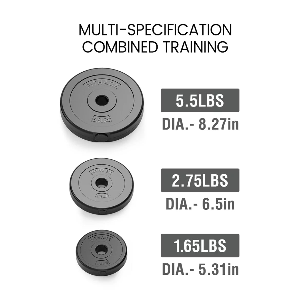 Adjustable Weight Dumbbell Set of 2 20lbs T25778