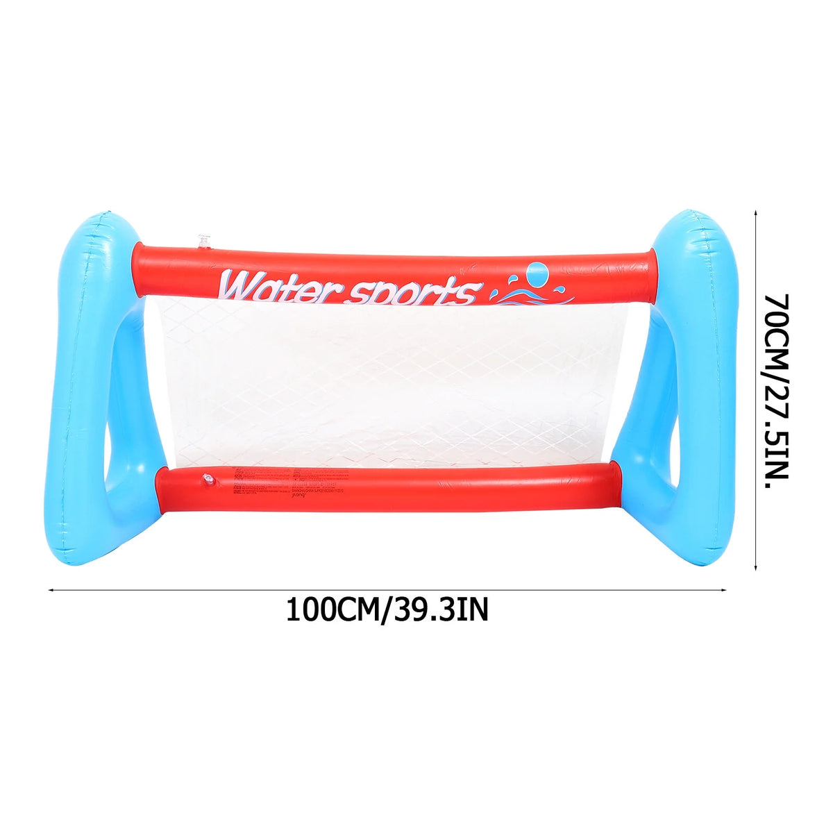 Inflatable Pool Float Set with Volleyball Net and Volleyballs Q103
