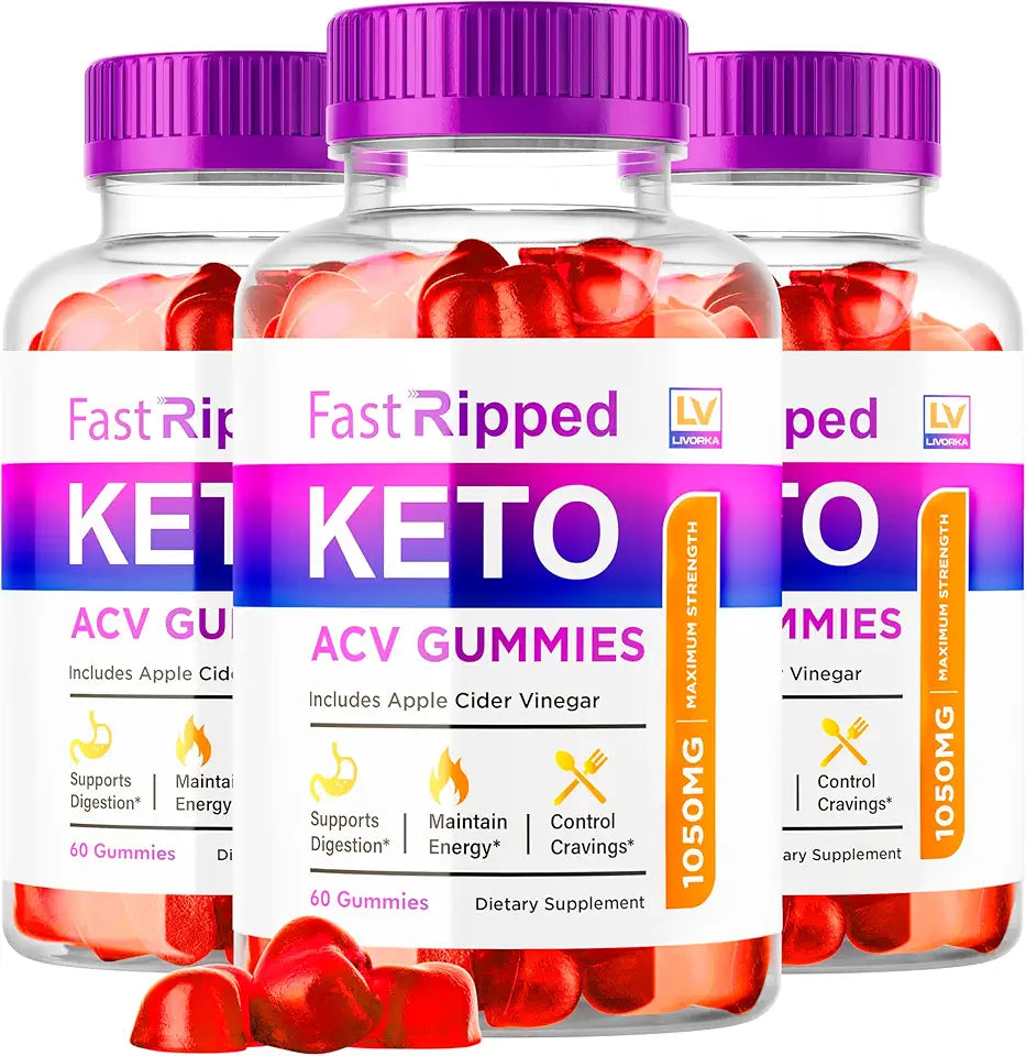 Keto ACV Gummies 1050mg 3 Pack X73585