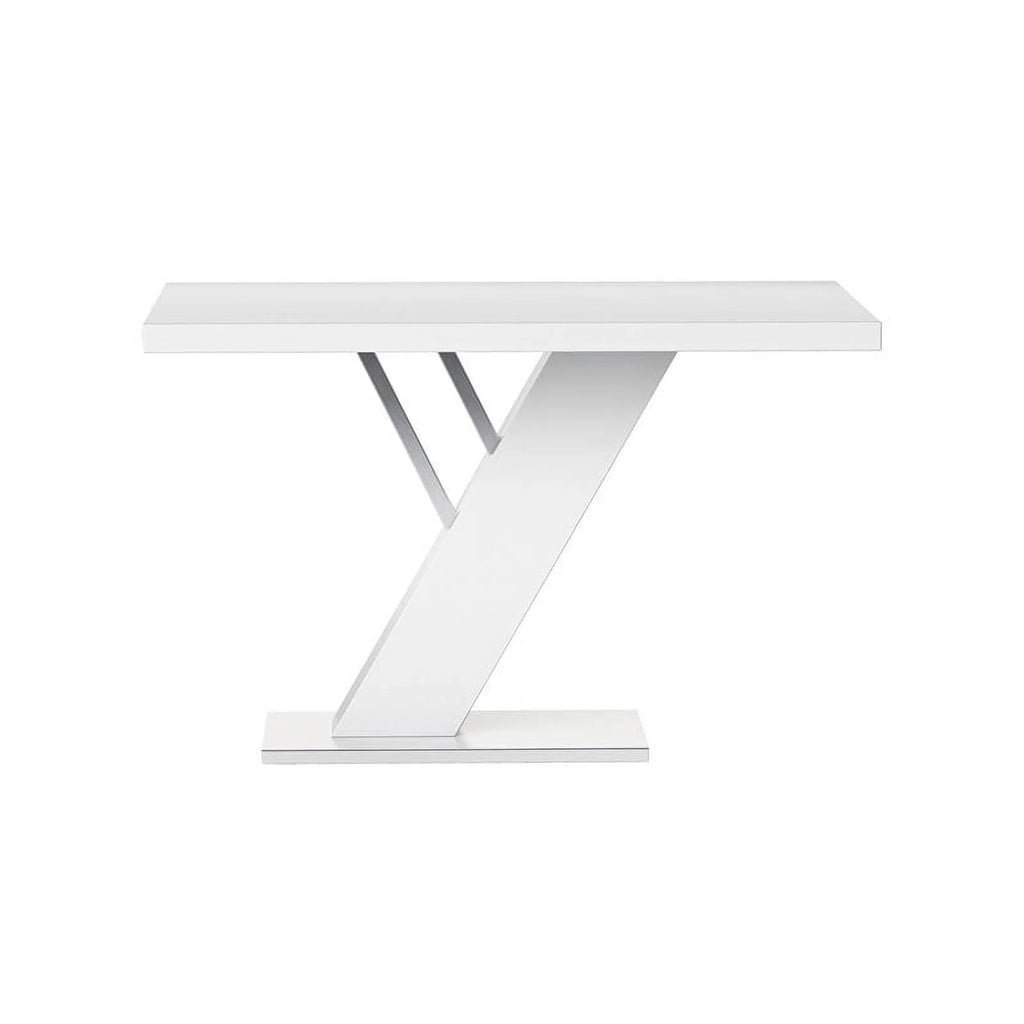 51.2" Steel and Wood Pedestal Dining Table M3071