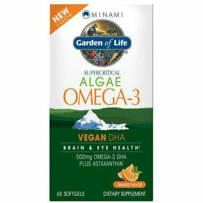 Vegan Omega-3 DHA 60 softgels B8176