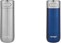 16oz Stainless Steel Thermal Travel Mugs, Set of 2 J19043