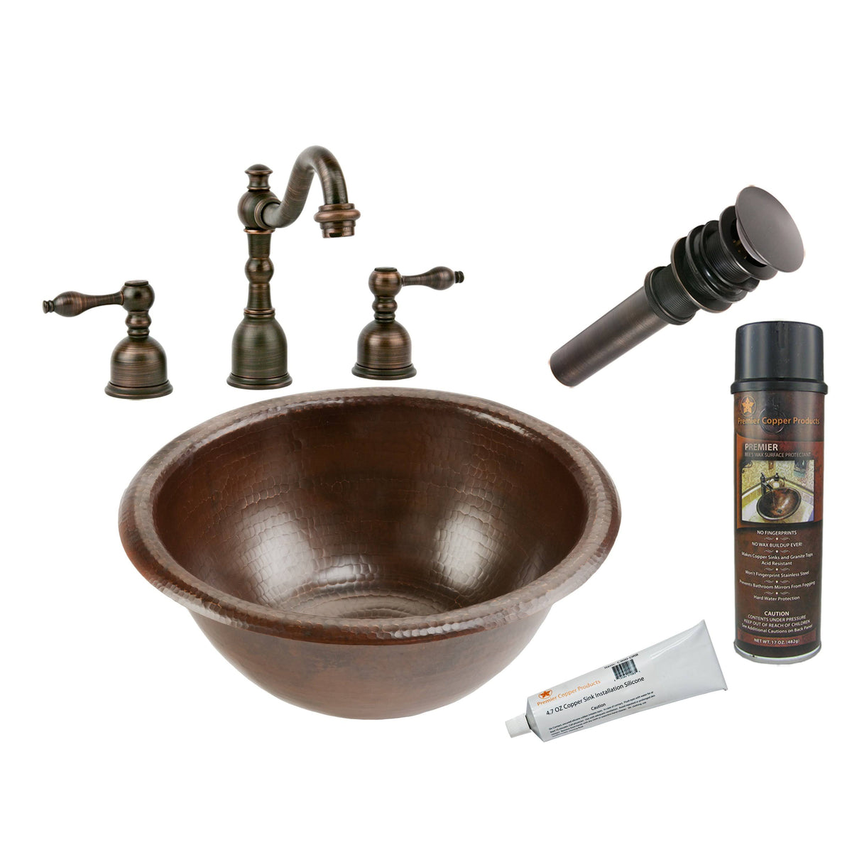 Hammered Bathroom Sink V88487