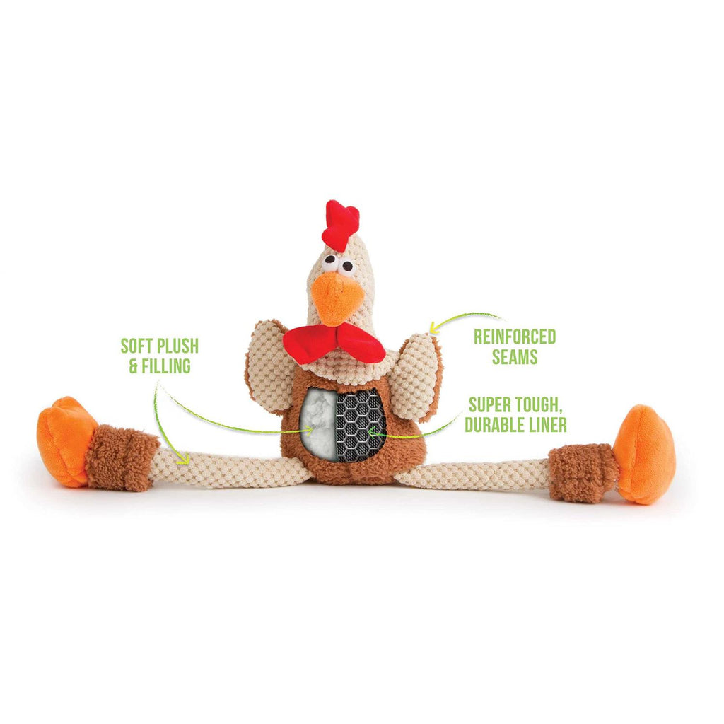 Skinny Rooster Dog Toy O7375