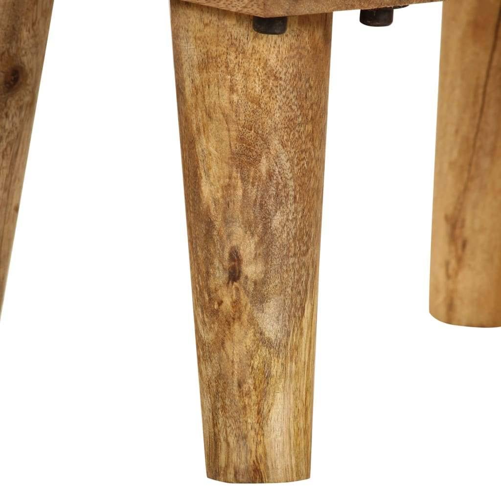 Solid Mango Wood Bedside Cabinet H2440