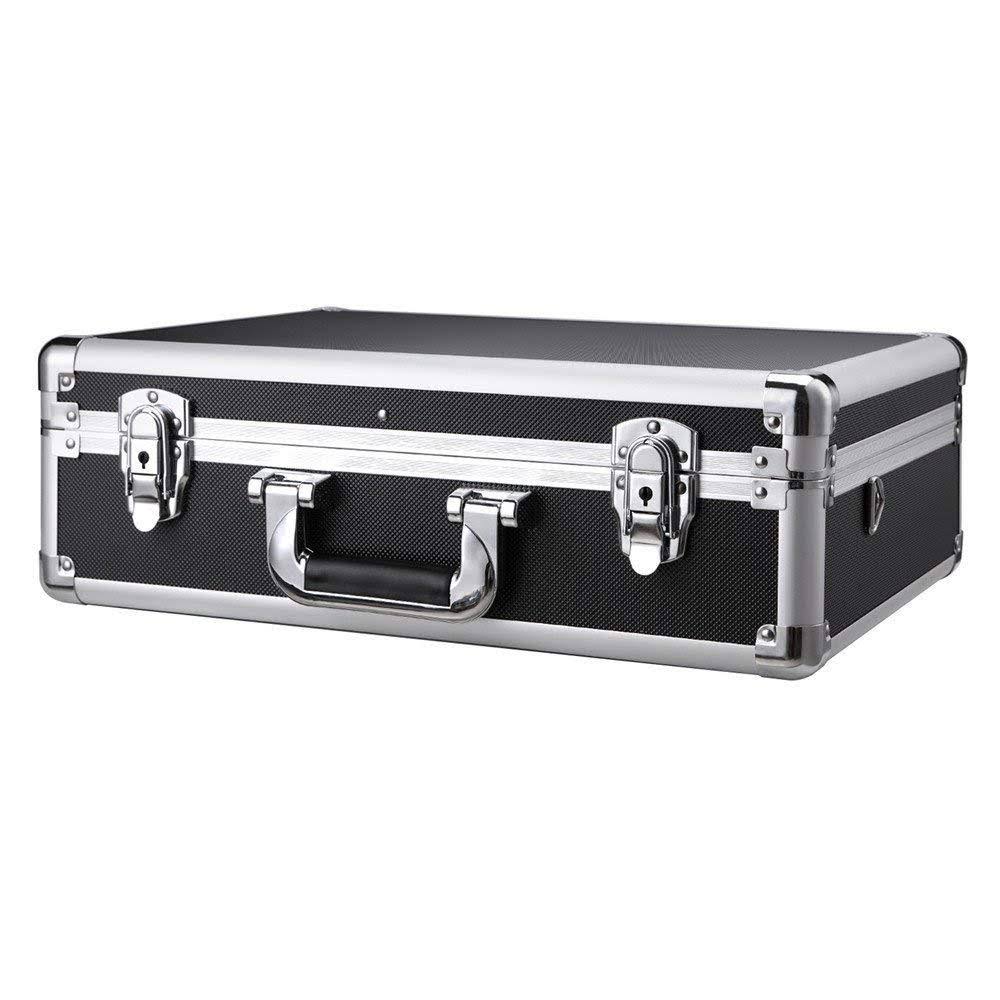 Aluminum Metal Hard Case Toolbox with Adjustable Dividers U3416
