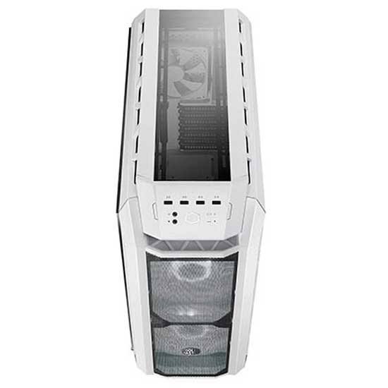 White Mesh Midi Tower G4492