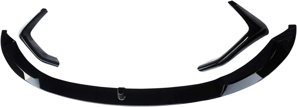 ABS Gloss Black Front Bumper Spoiler Splitter E916