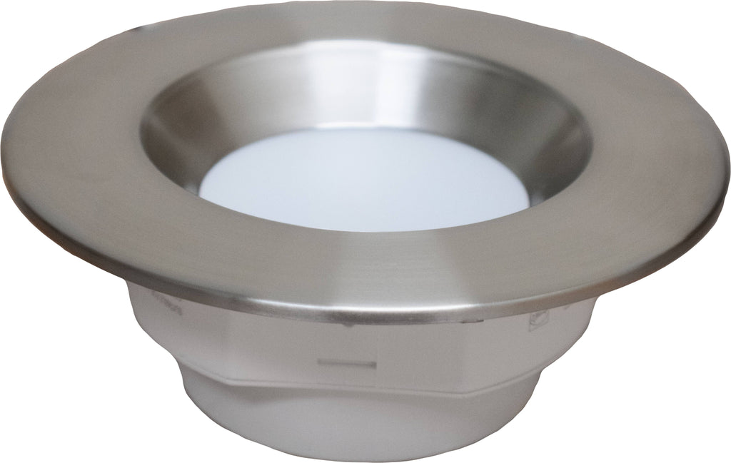 5 Pack Brushed Nickel LED Recessed Downlight Retrofit P524046