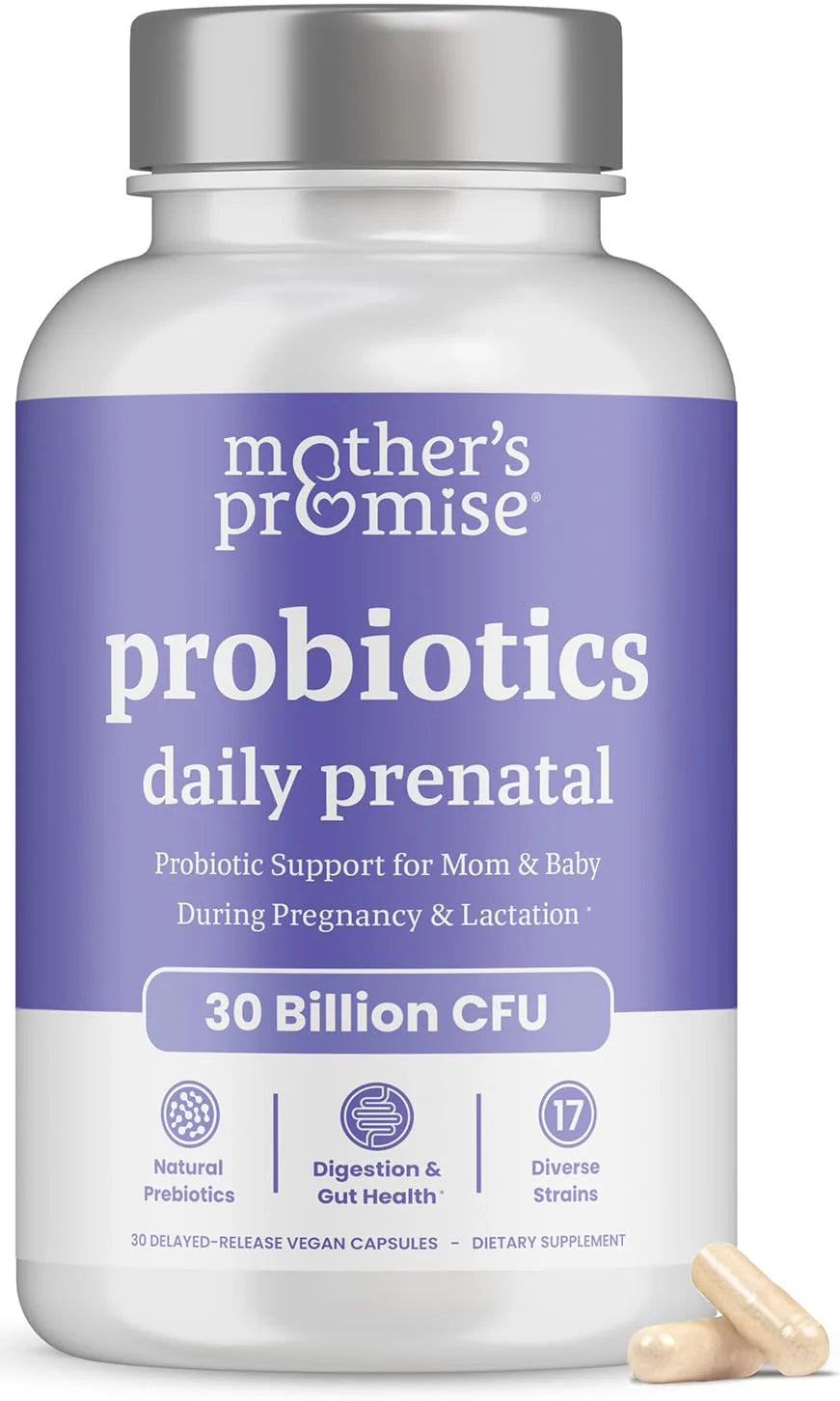 30 Billion CFU 17 Strains Prenatal Probiotics Vegan Capsules P733