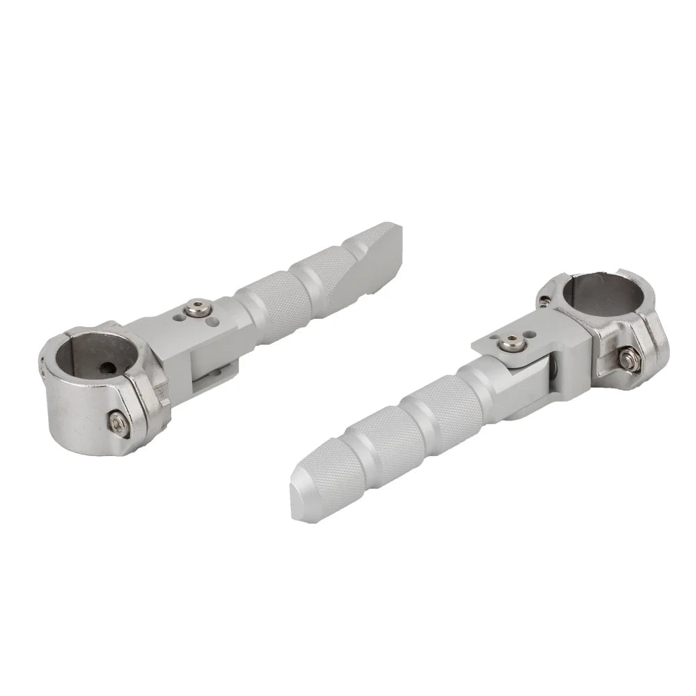Universal Motorcycle 360 Rotatable Highway Crash Bar Foot Pegs N9318