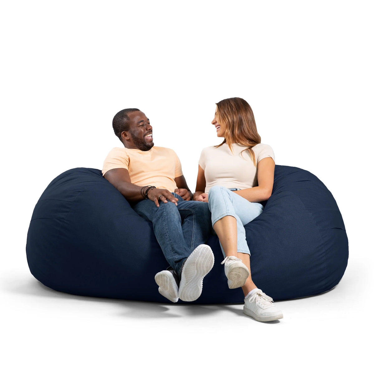 Foam Filled Bean Bag Chair with Removable Cover N98186