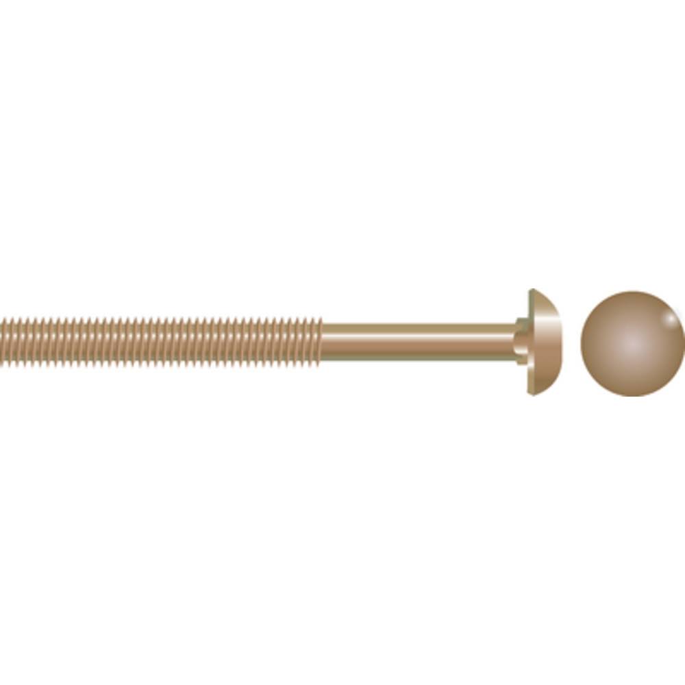 1/4-20 x 4 Carriage Bolt R177