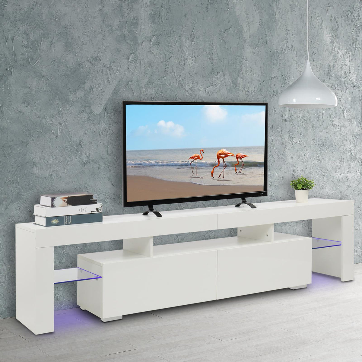 White TV Stand T88142