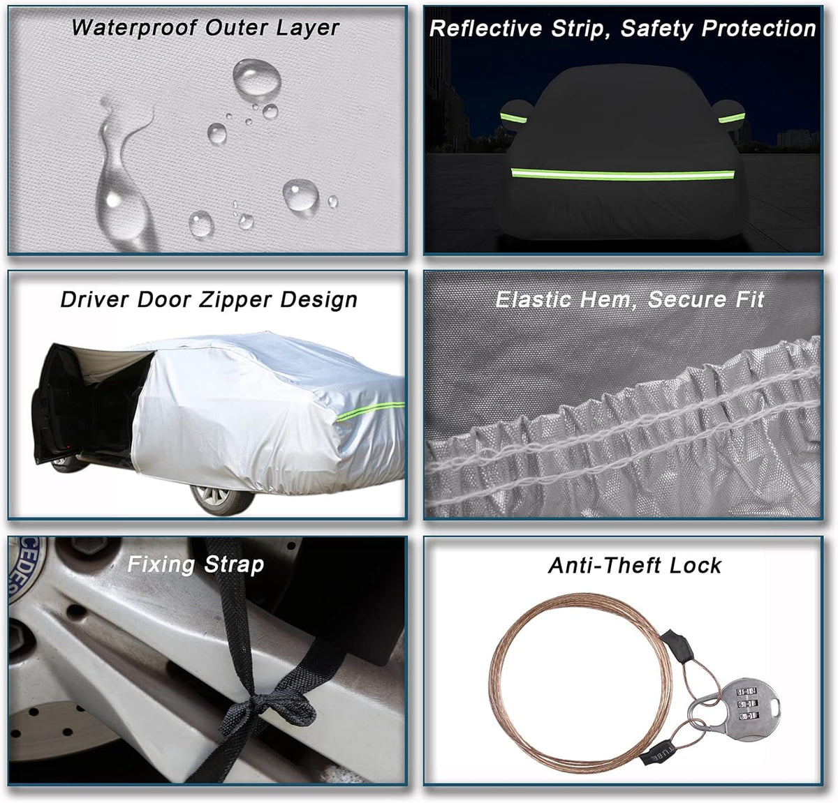 Waterproof All Weather Car Cover P993994