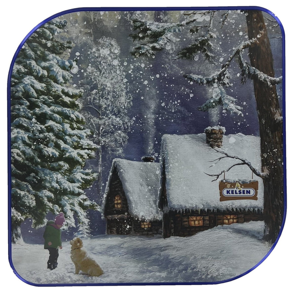 80 Ounce Danish Butter Cookies in Decorative Holiday Tin X32955