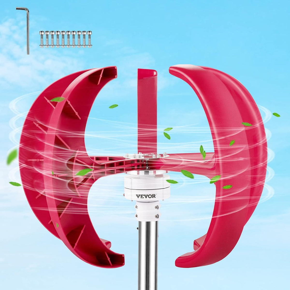 35 Wind Wheel Diameter Vertical Axis Wind Turbine J74609