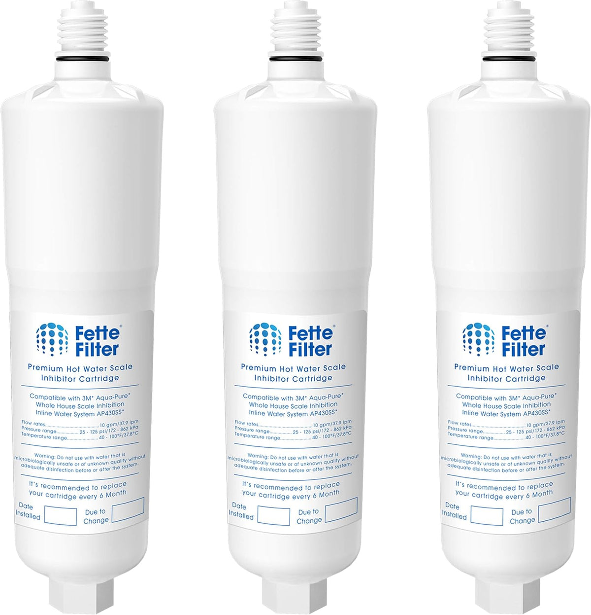 Water Filter Cartridge Pack of 3 Z218795