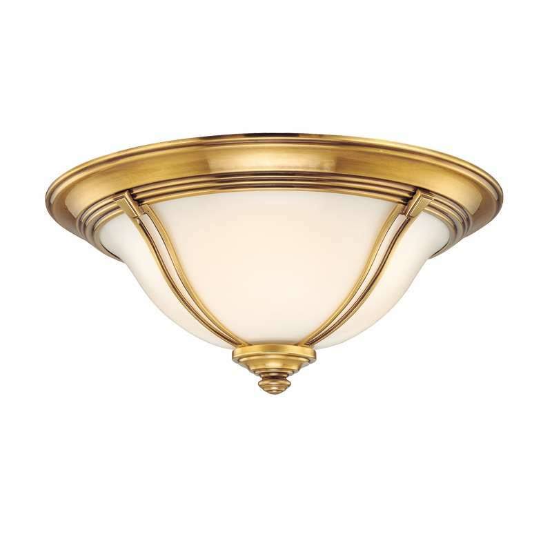 Old Bronze Flush Mount Light T92360