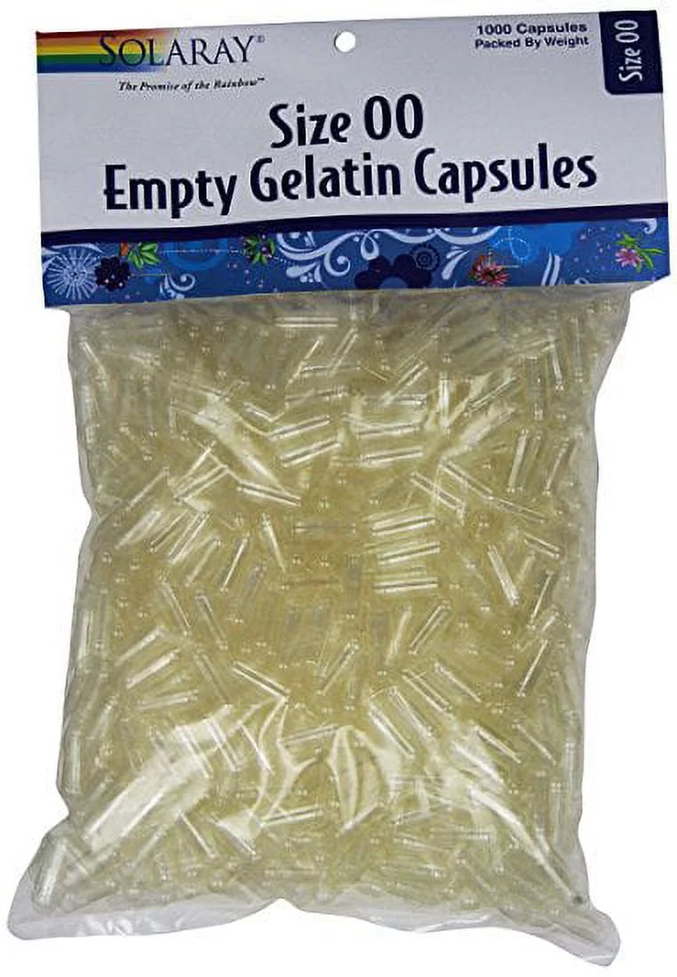 Empty Gelatin Capsules Size 00 1000 Capsule S675890