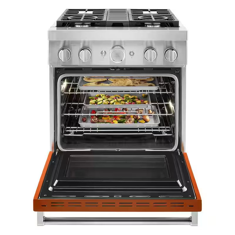 4 Burner Dual Fuel Freestanding Range O732969