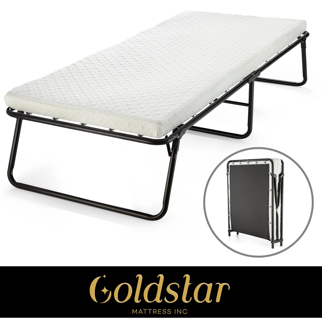 Black Twin Steel Folding Bed G382122