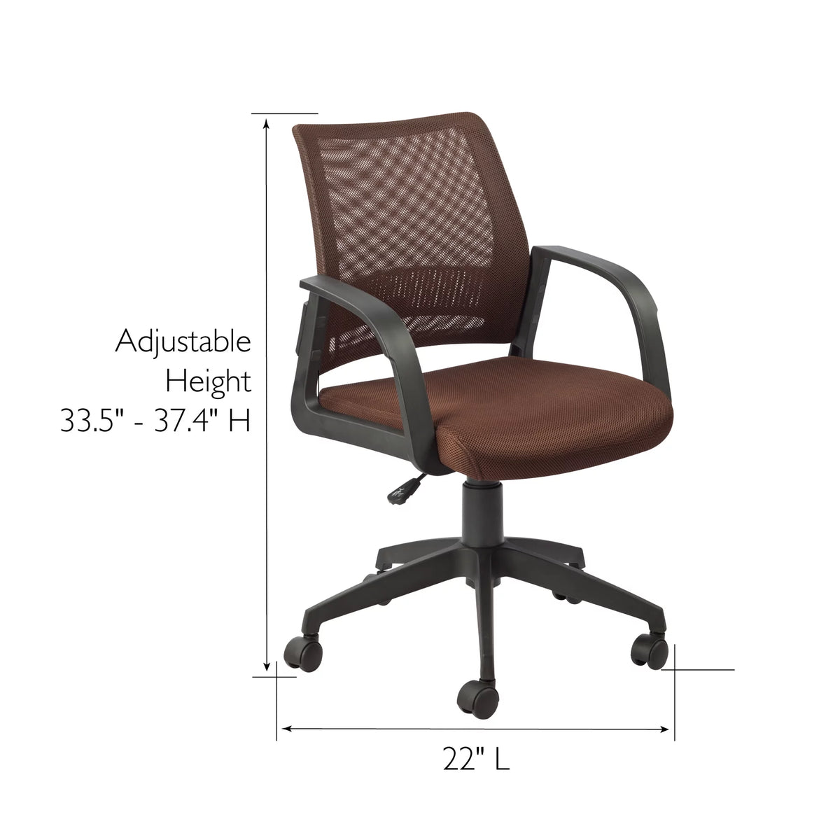 Brown Mesh Office Chair G706