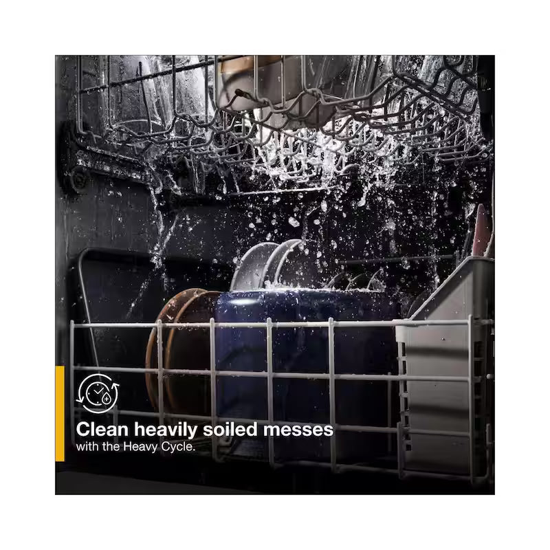 24 in. Built-In Tall Tub Dishwasher in Stainless Steel J766