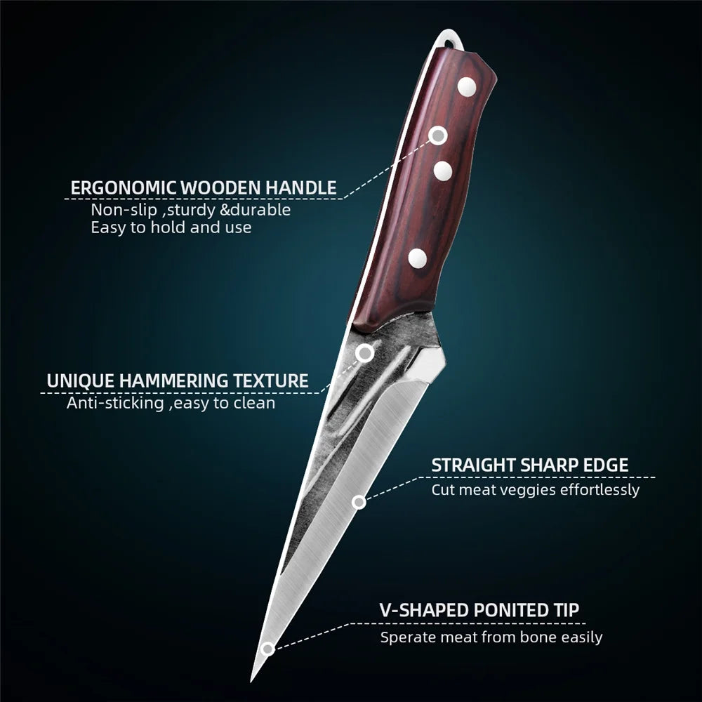 6 inch Forged Stainless Steel Meat Cleaver Knife Q7931