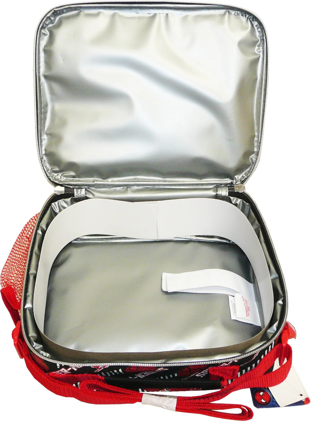 Black Red Blue Rolling School Backpack with Lunch Bag A9461