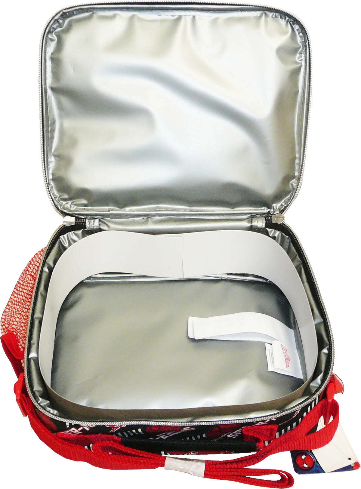 Black Red Blue Rolling School Backpack with Lunch Bag A9461