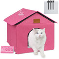 Waterproof Outdoor Cat House with Cushion A760