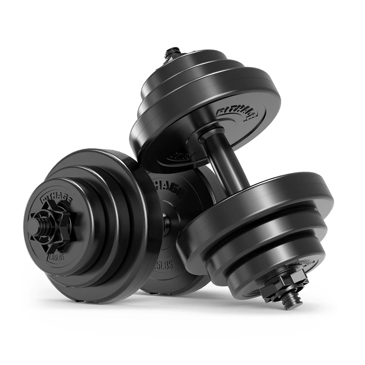 Adjustable Weight Dumbbell Set of 2 20lbs T25778