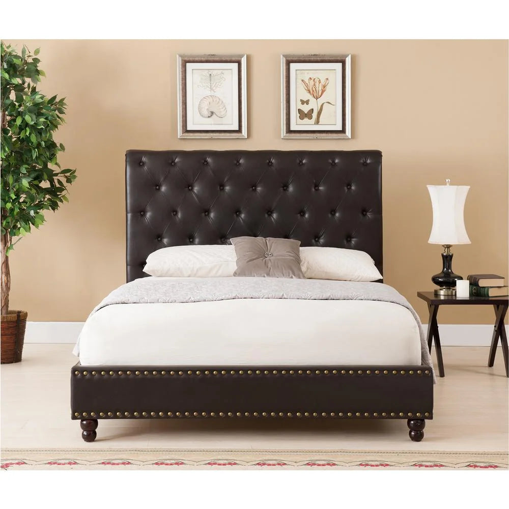 Upholstered Platform Bed C2949