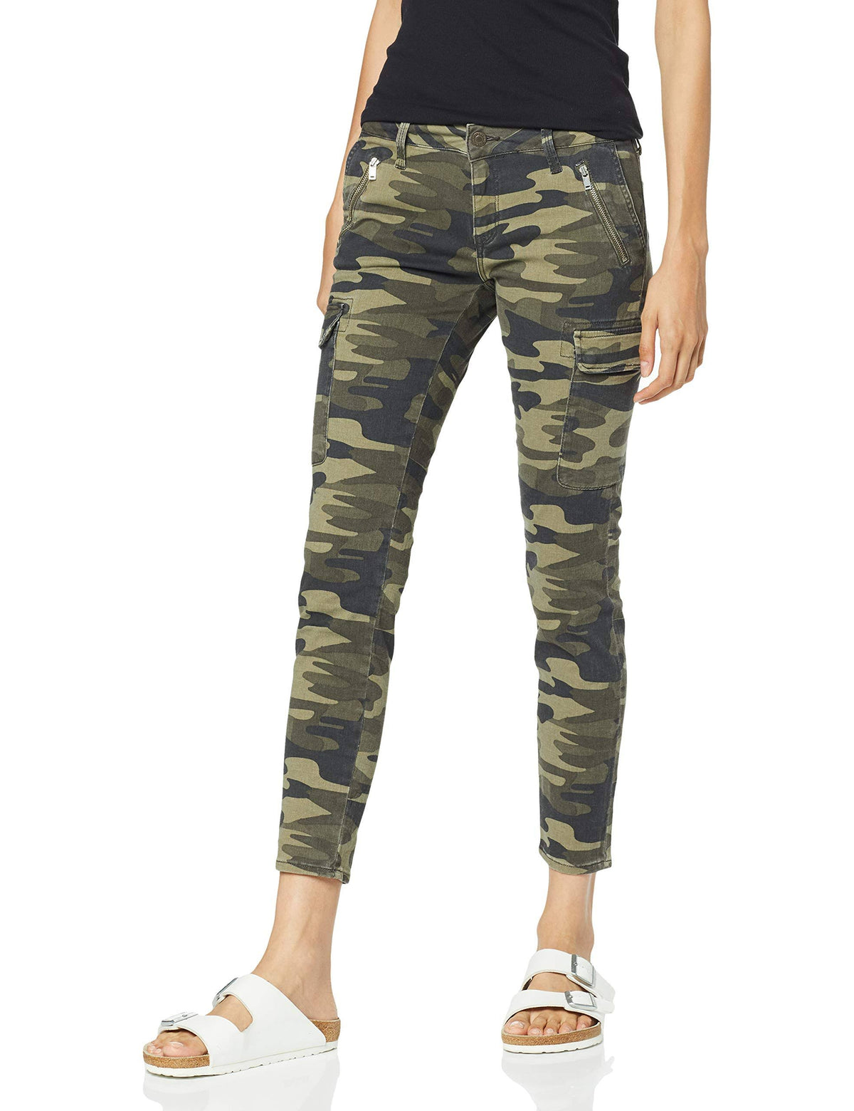 Green Camouflage Cargo Pants O803162