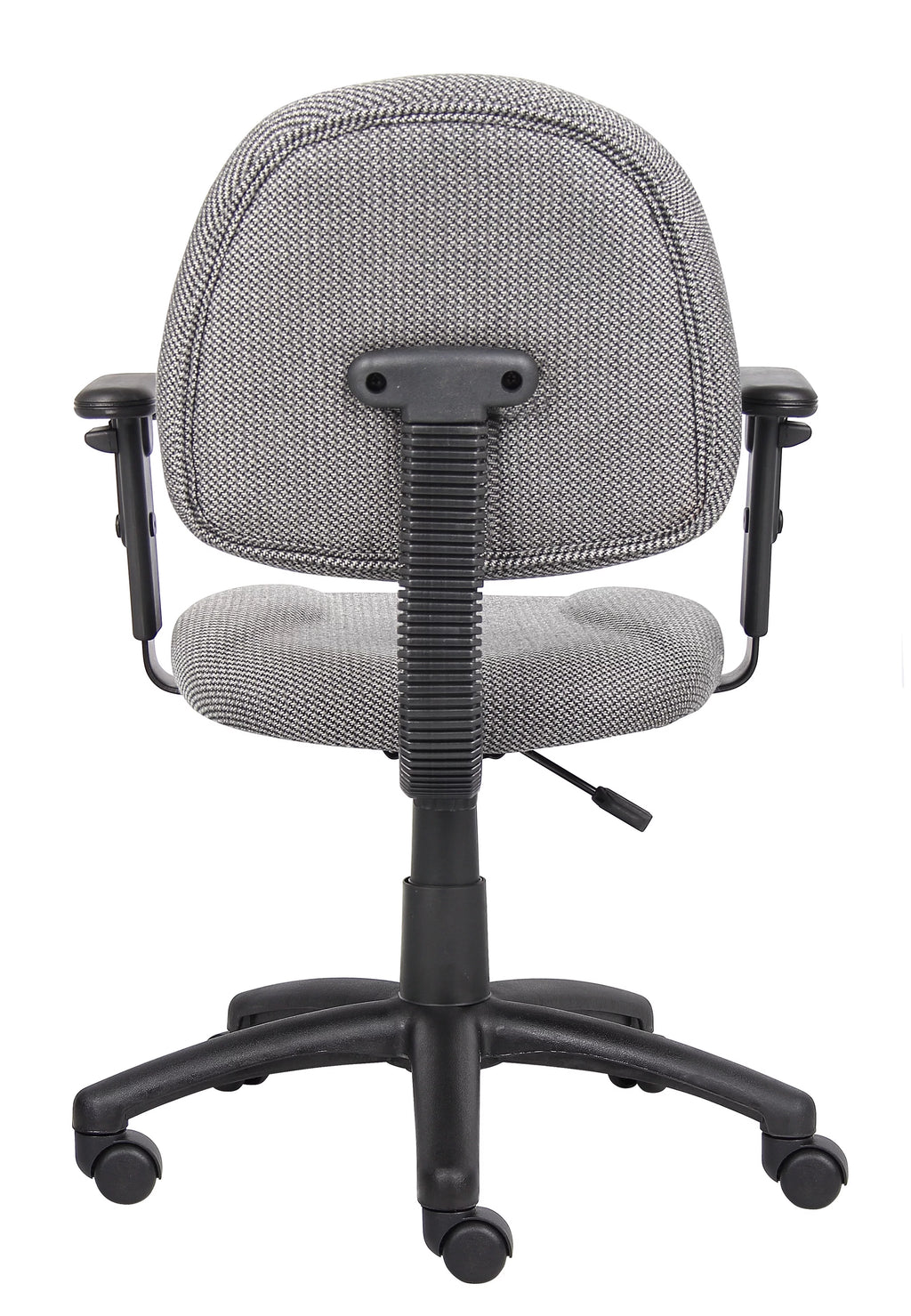 Grey Adjustable Office Task Chair with Adjustable Arms L7124