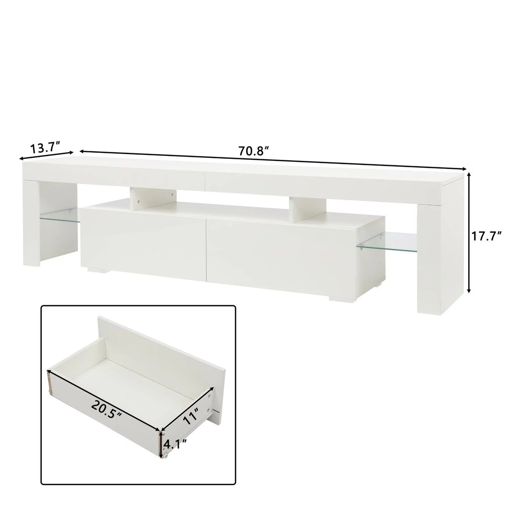 White TV Stand T88142