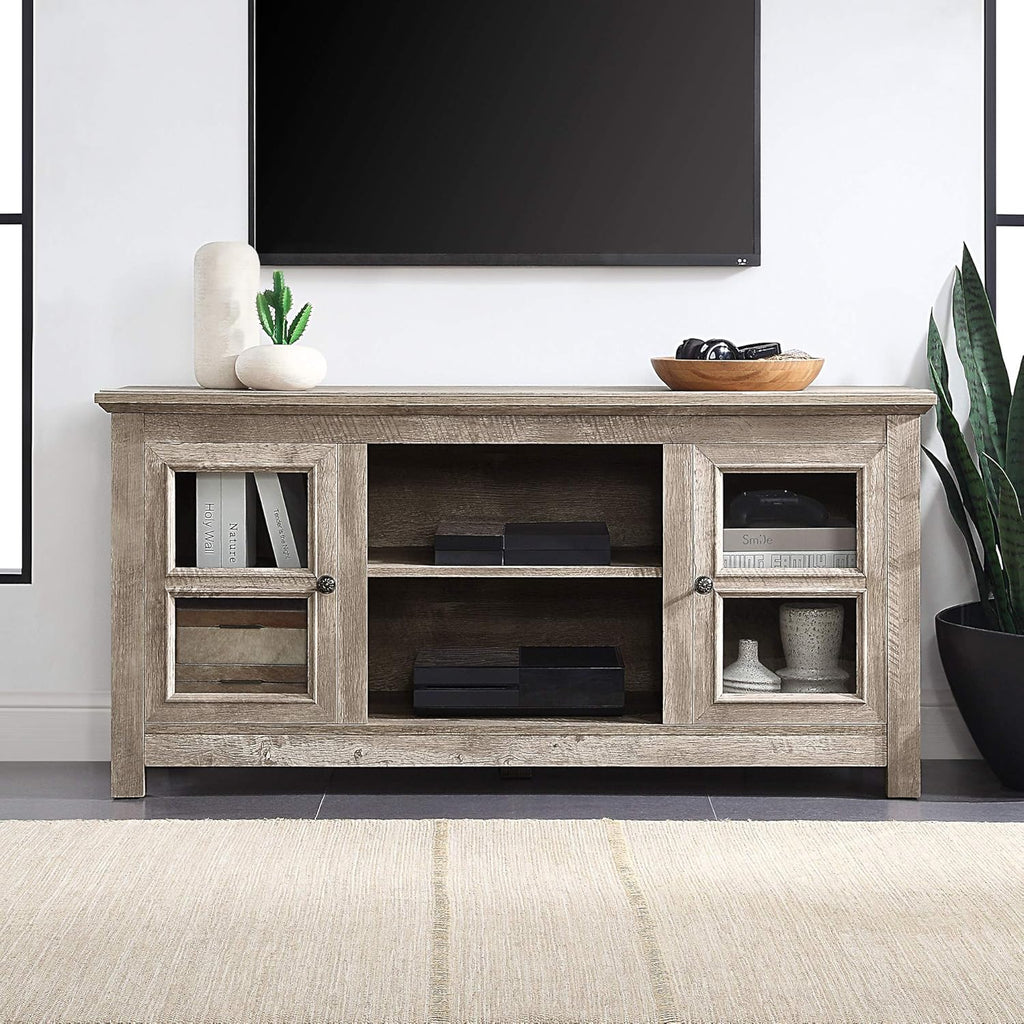 Electric Fireplace TV Stand for TVs up to 55 Inch Y80086