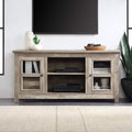 Electric Fireplace TV Stand for TVs up to 55 Inch Y80086