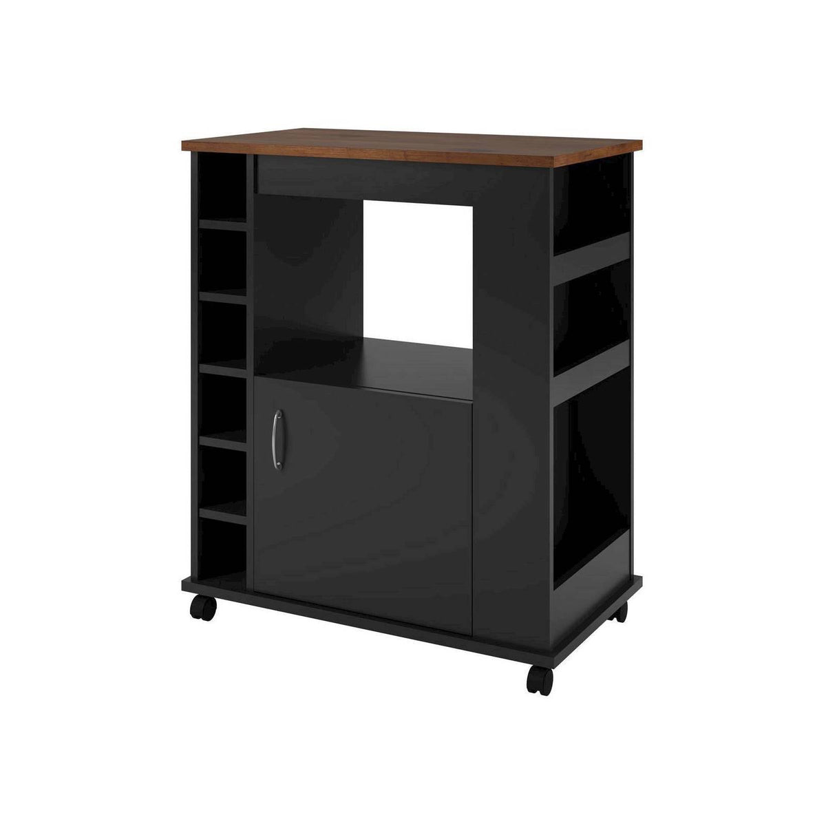 Black Kitchen Cart U850455