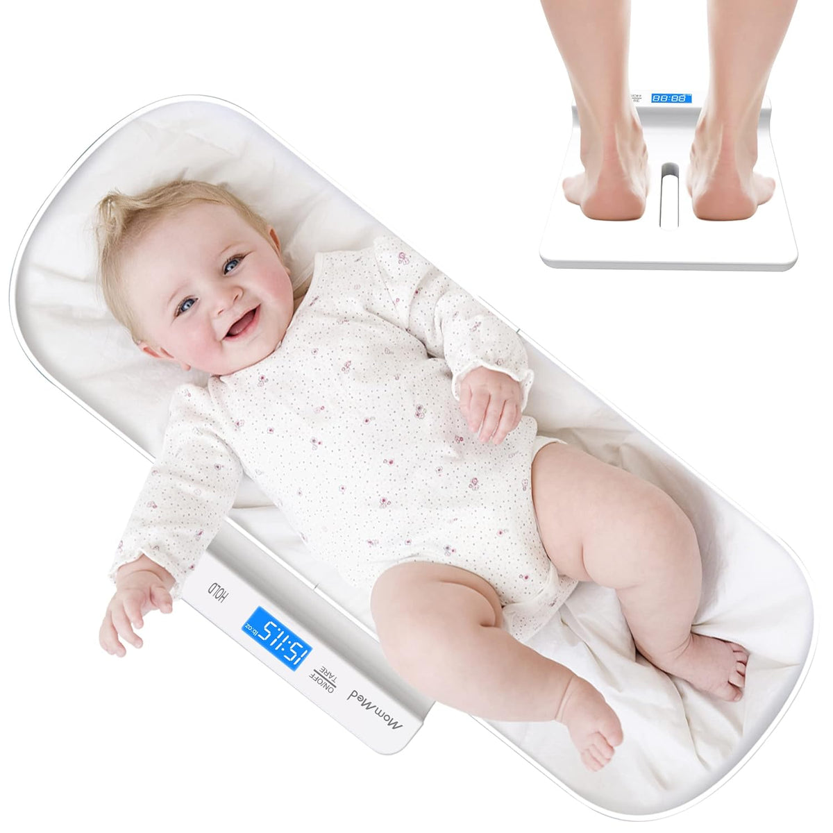 Digital Infant Scale with Hold Function E559675