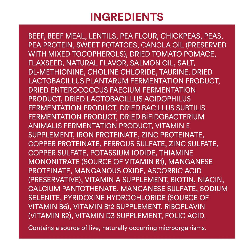 Grain Free Beef & Pea Formula Dry Dog Food R111145