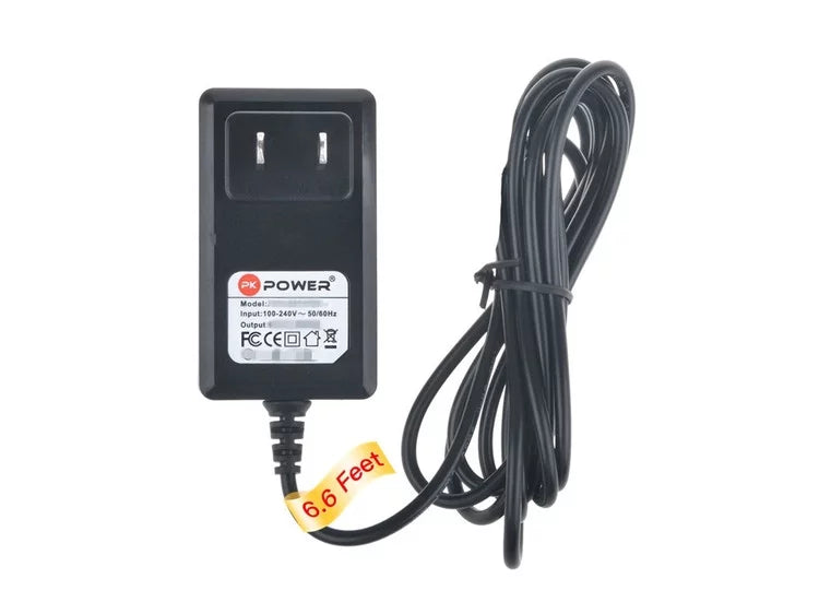 6.6FT AC / DC Adapter 6VDC Power Supply Cord Charger with 1/8 /3.5 mm plug D9981
